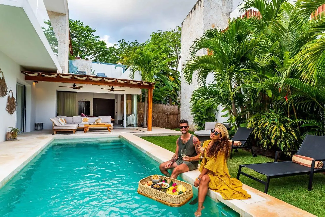 Villa Ek'Balam & Villa Flamingo, Luxury Villas, Private Pool, Private Garden, Jacuzzi, 24H Security Tulum 0*,  Mexico